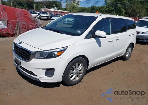 2017 Kia Sedona Lx z USA, uszkodzony, nr VIN KNDMB5C1XH6307522